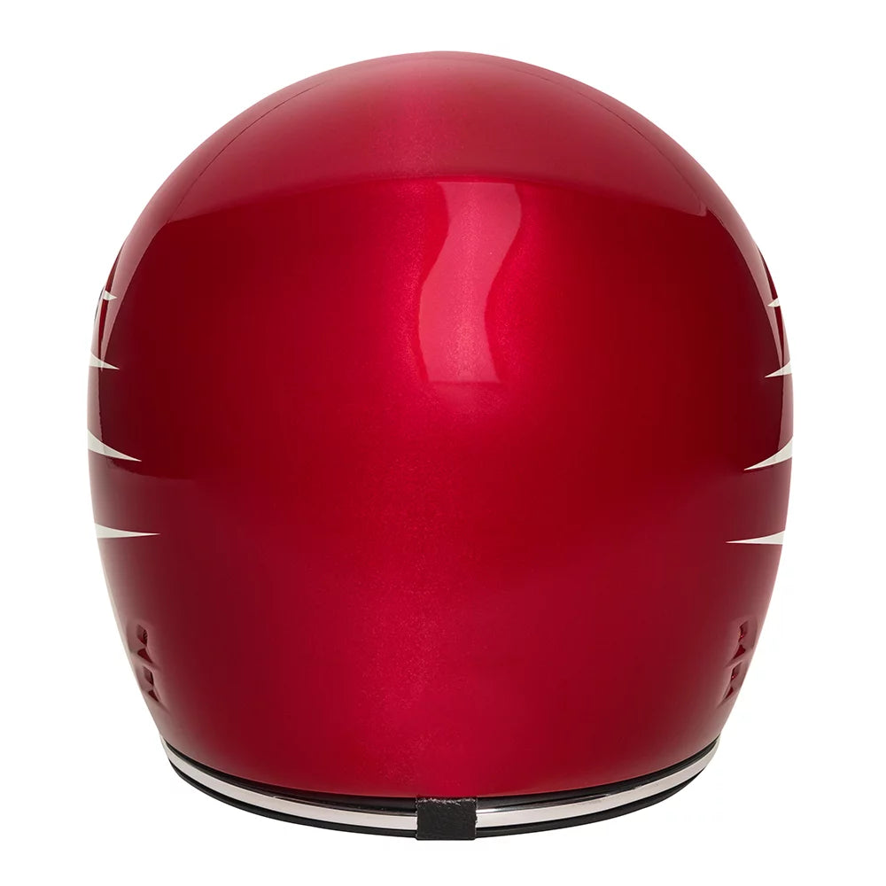 Urban Full Face Helmet Cafe Racer Shifuto RED