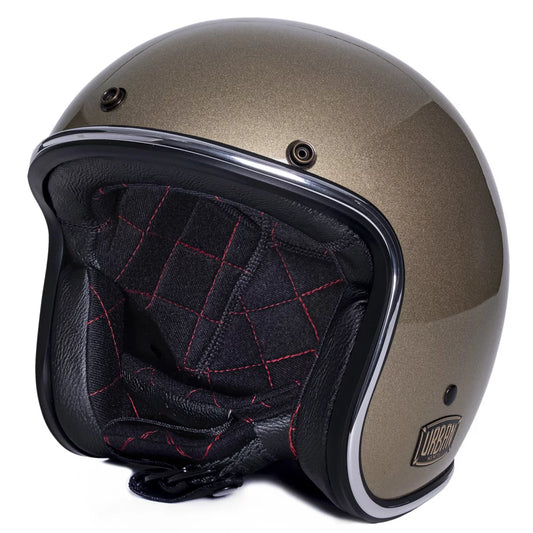 Urban Open Face Helmet Tracer Champagne