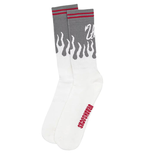 Urban Socks Flames Grey