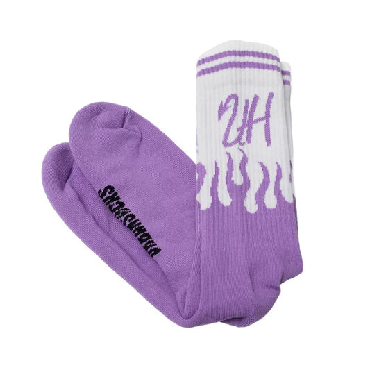 Urban Socks Violet Flames
