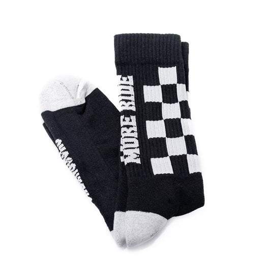 Urban Socks Less Talk Chess Black