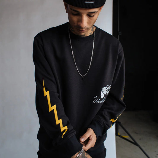 Urban Born 2 Ride Black Sweatshirt