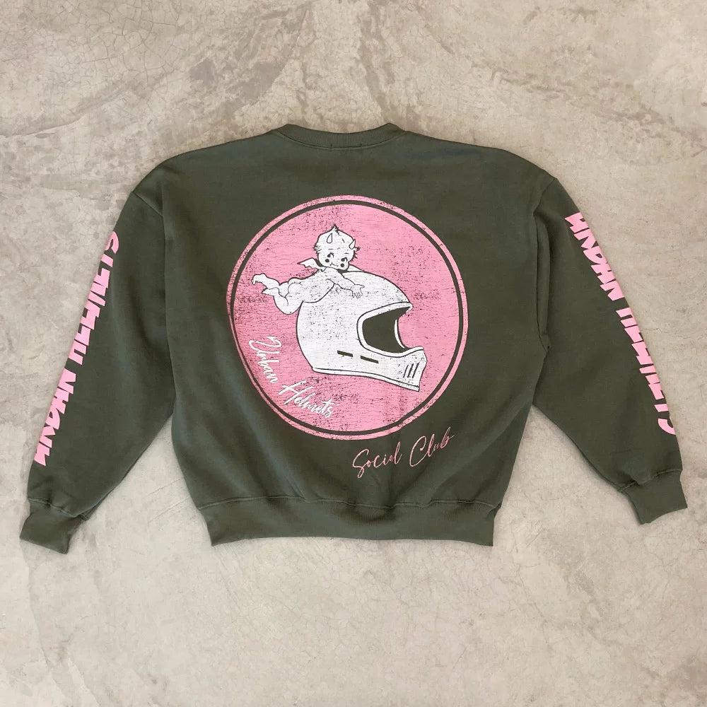 Urban Fast Lane Green Sweatshirt