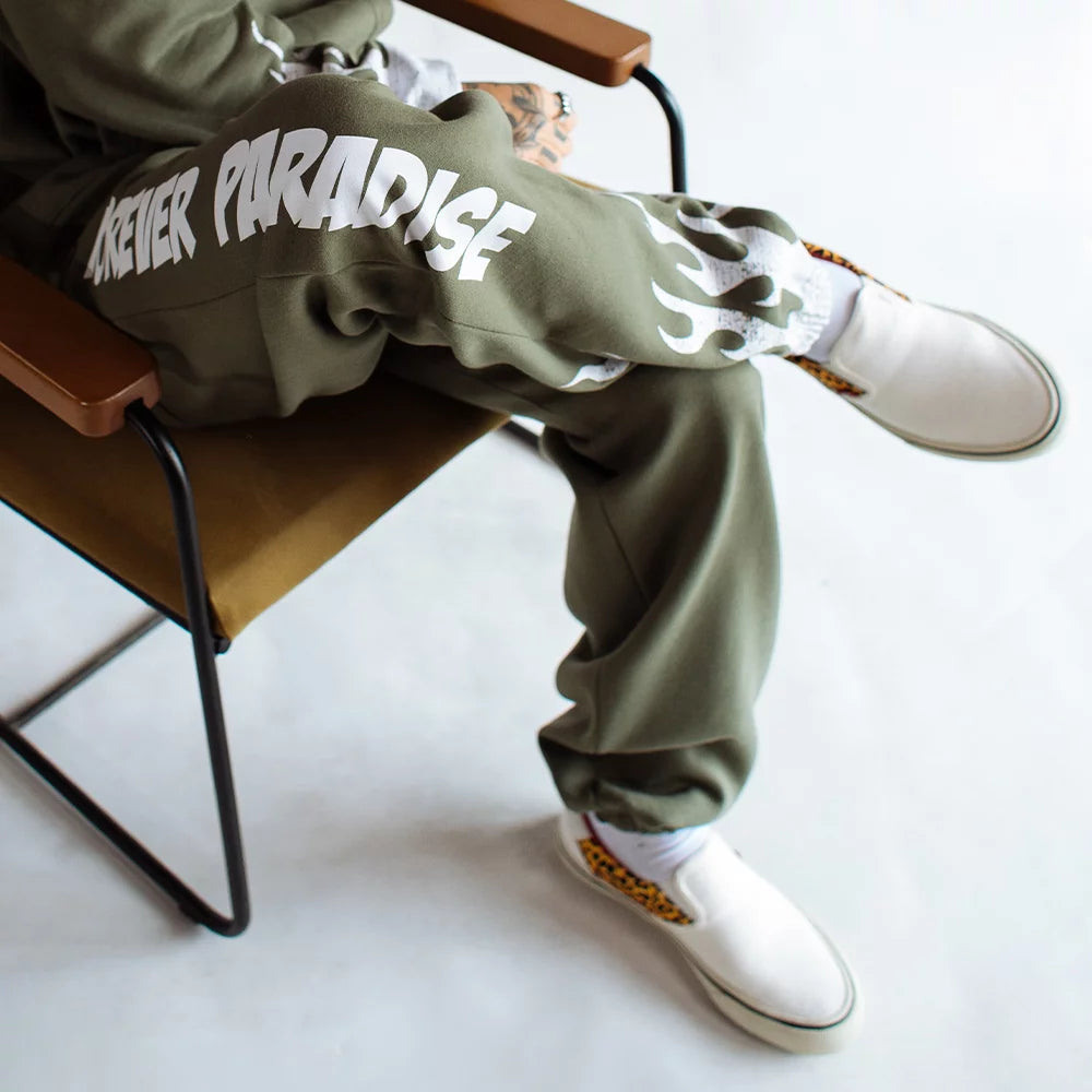 Urban Paradise Green Sweatpants