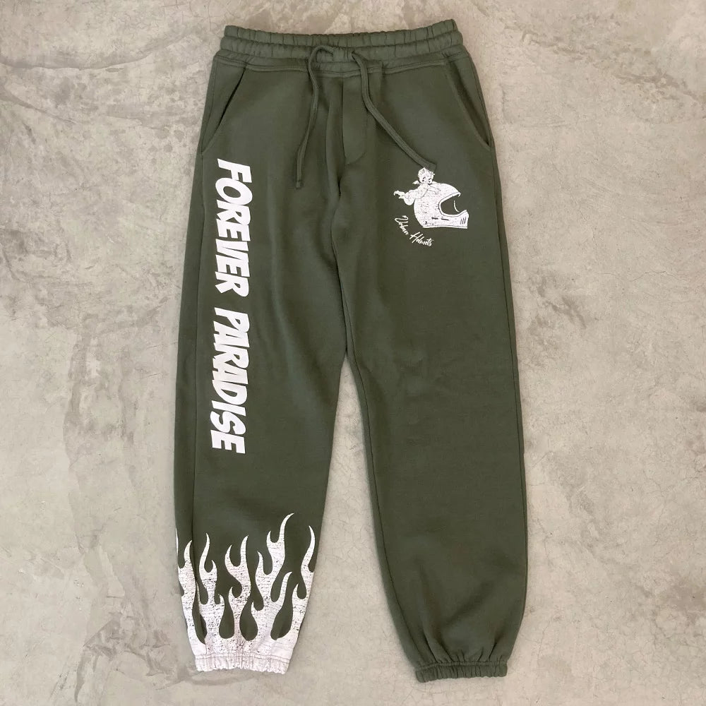 Urban Paradise Green Sweatpants