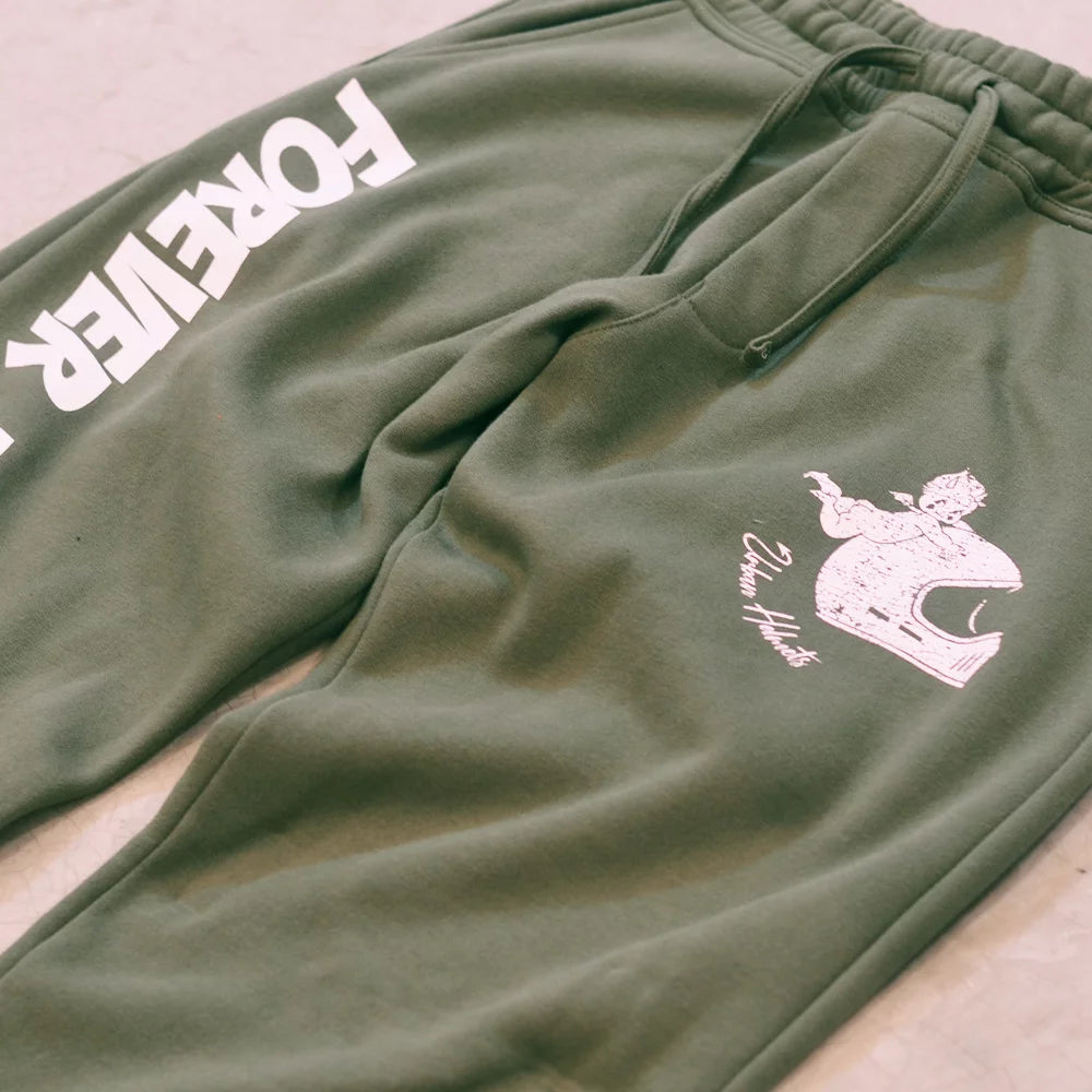 Urban Paradise Green Sweatpants