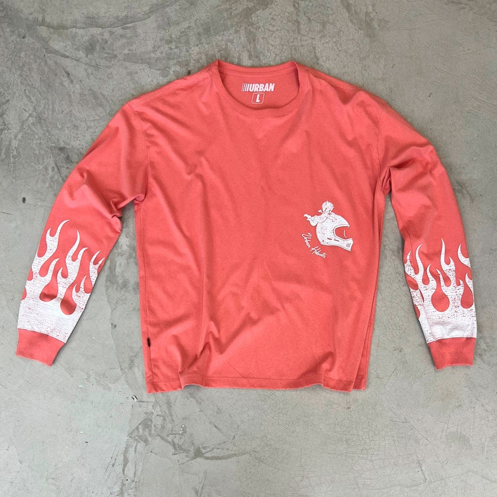 Urban "Paradise" Salmon LongSleeve T-shirt