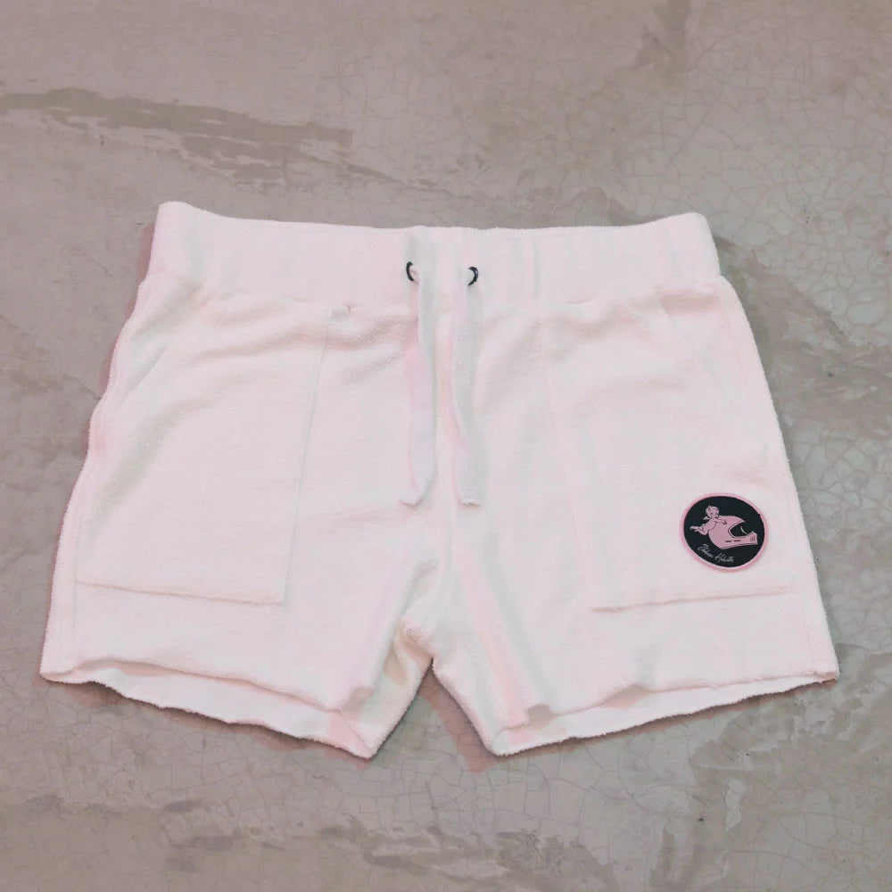 Urban Fleece Shorts White