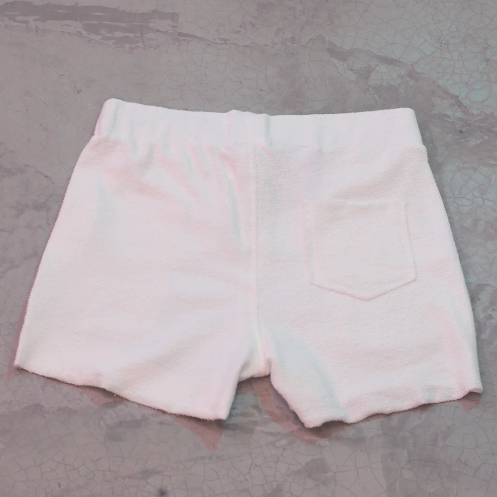 Urban Fleece Shorts White