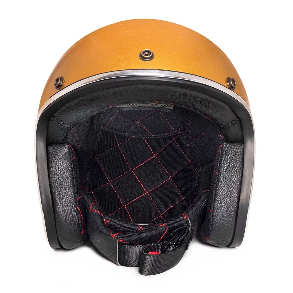 Urban Open Face Helmet Tracer Gold Flake