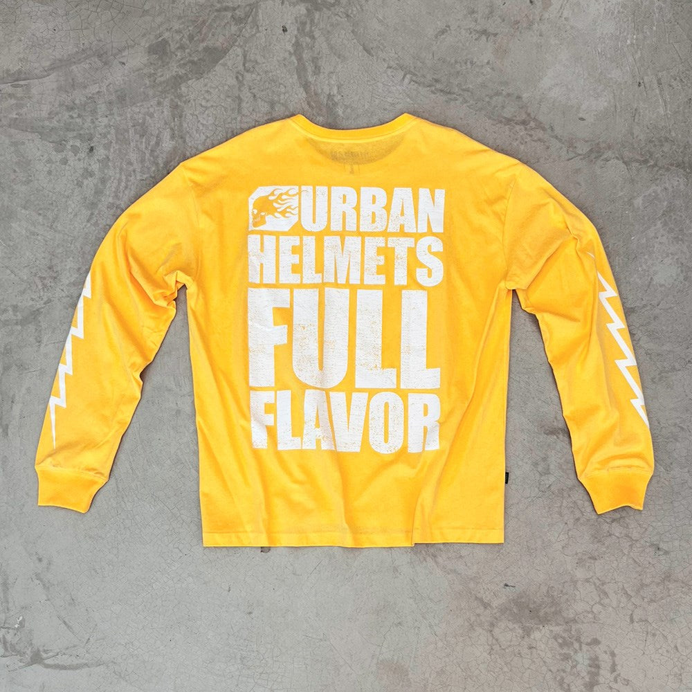 Urban "Fast Lane" Yellow LongSleeve T-shirt