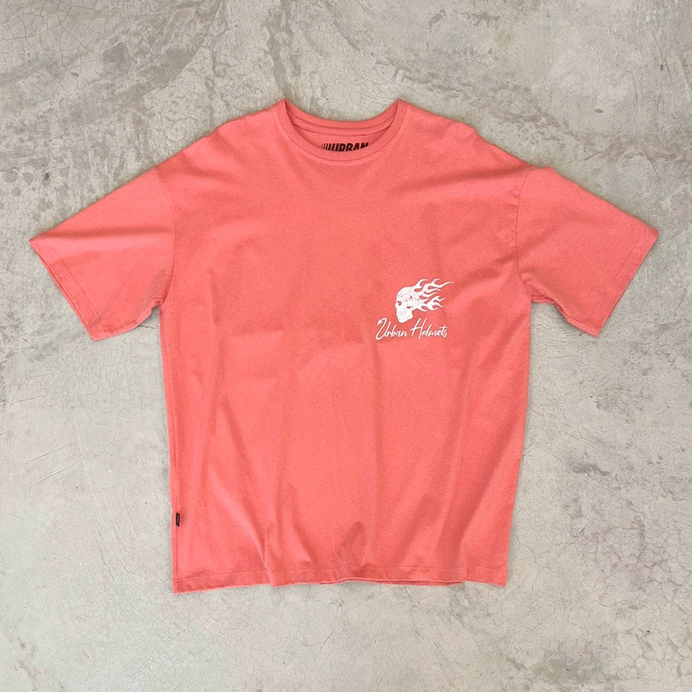 Urban "Motorcycle 23" Salmon T-shirt