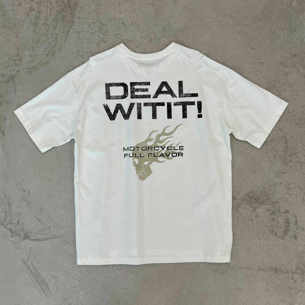 Urban "Deal Witit" White T-shirt š