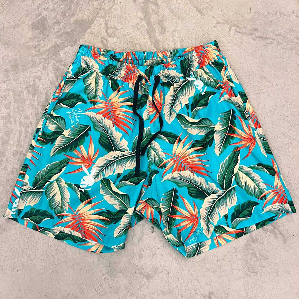 Urban Turquoise Floral Shorts