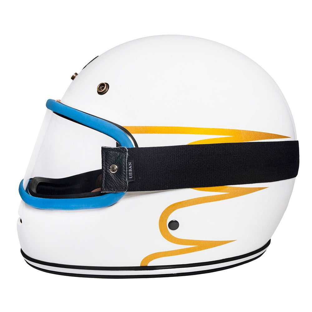 Urban BigBore Crystal Blue Face Shield
