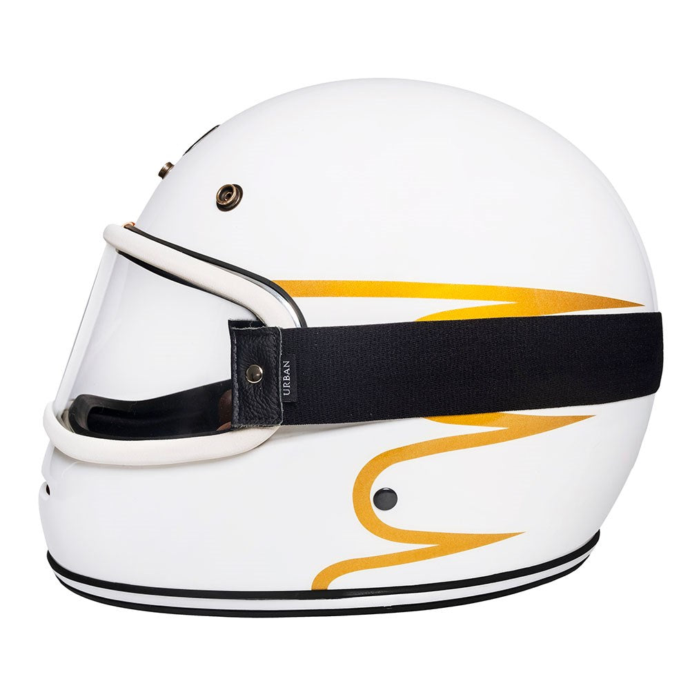 Urban BigBore Crystal White Face Shield