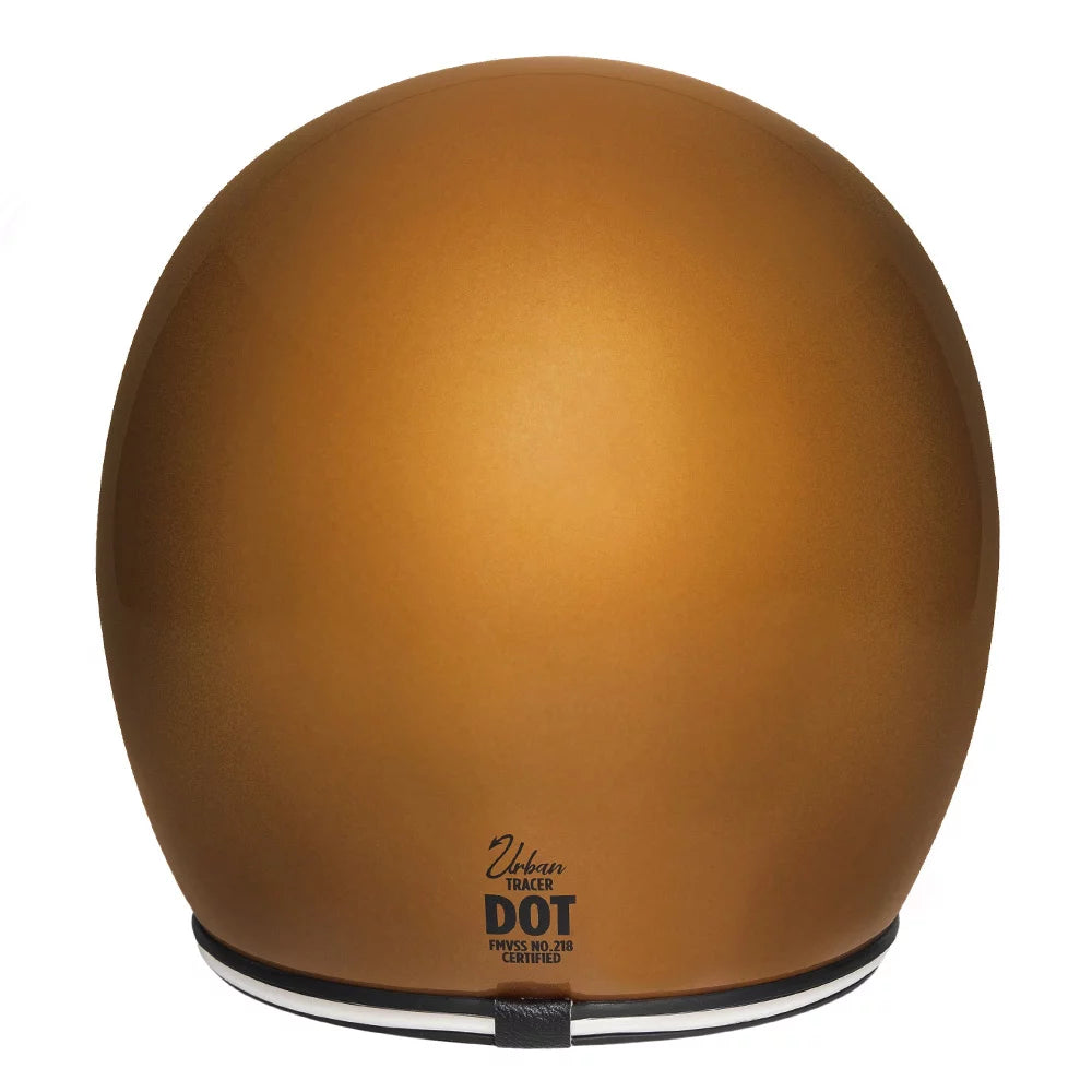Urban Open Face Helmet Tracer Bronze