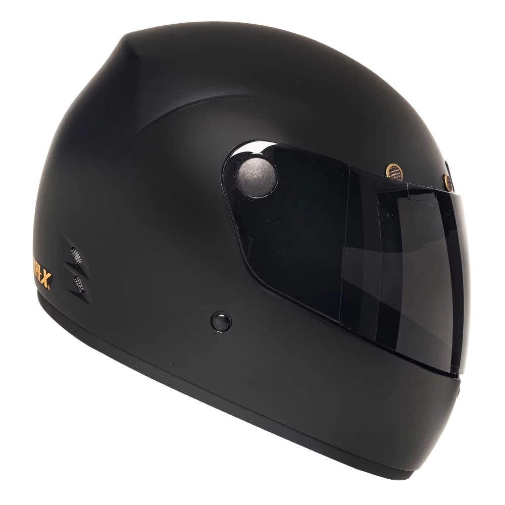 Urban Full Face Helmet Cafe Racer Graph-X Black