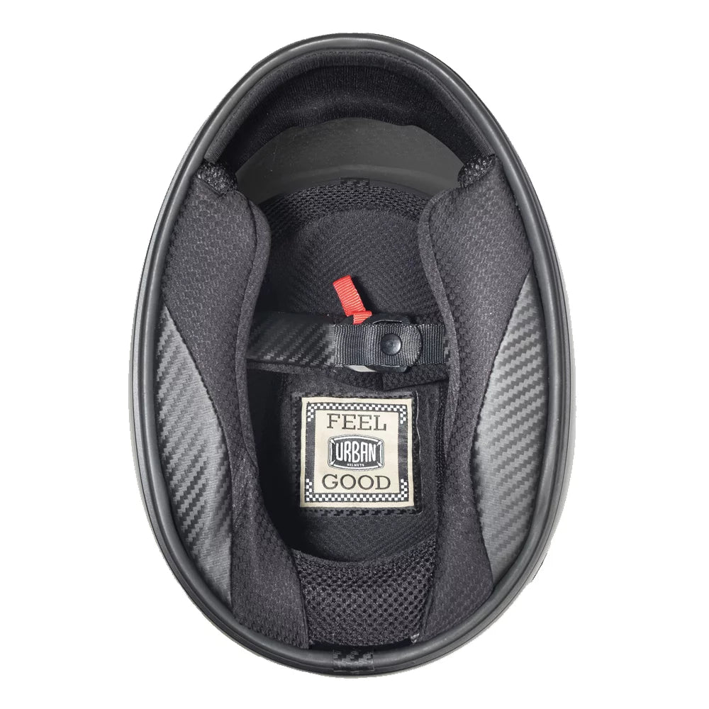 Urban Full Face Helmet Cafe Racer Graph-X Black