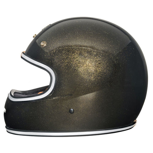 Urban Full Face Helmet BigBore Dark Gold Flake