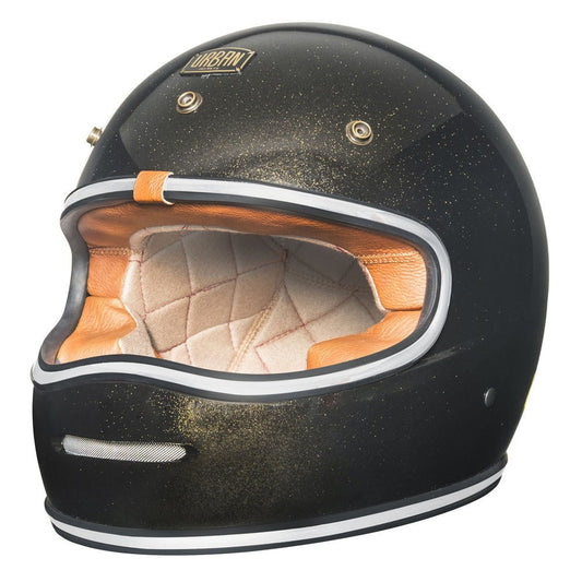 Urban Full Face Helmet BigBore Dark Gold Flake