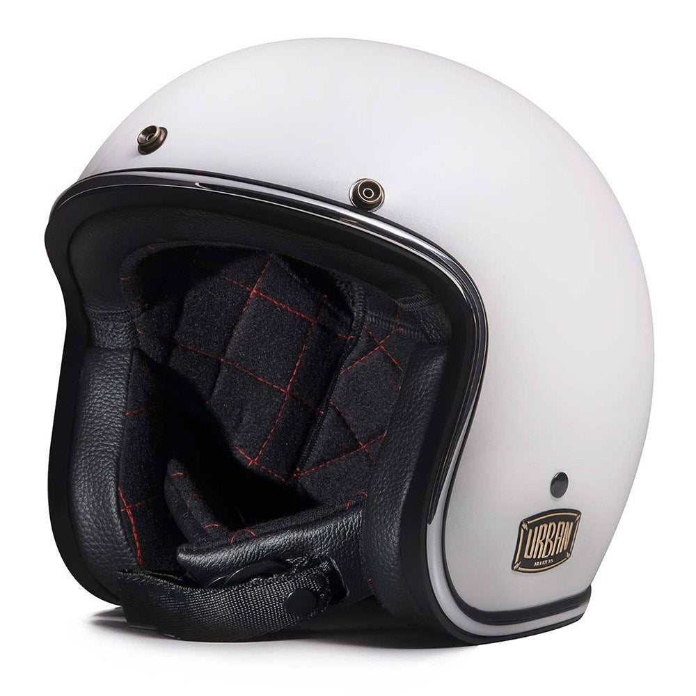 Urban Open Face Helmet Tracer White