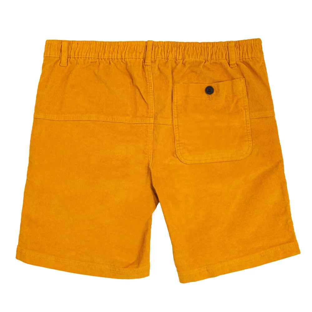 Urban Ollie Mustard Velvet Shorts