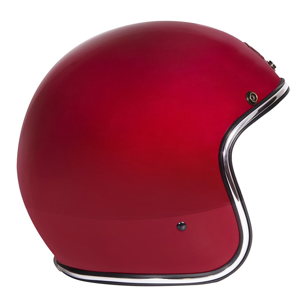 Urban Open Face Helmet Tracer Red Flake