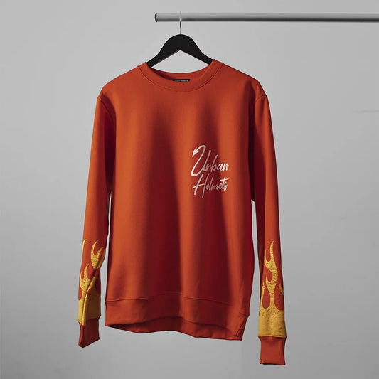 Urban Sweatshirt Orange Devil