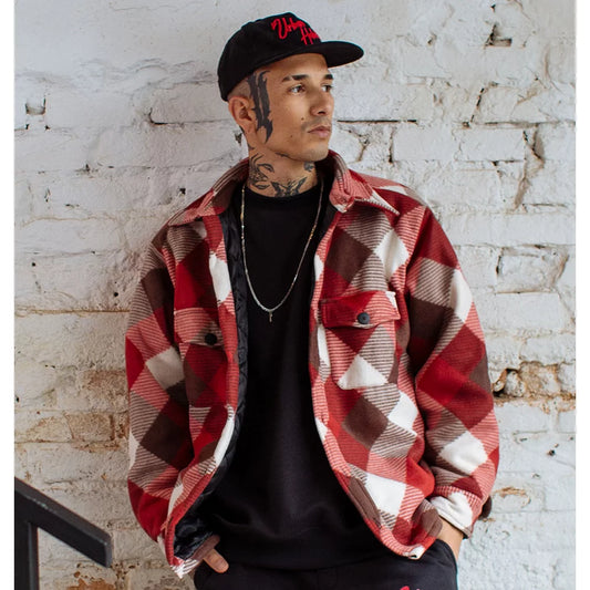 Urban Red Premium Flannel Jacket
