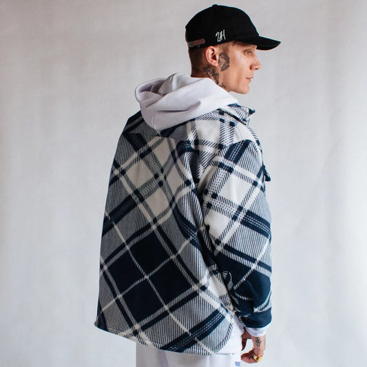 Urban Blue Premium Flannel Jacket