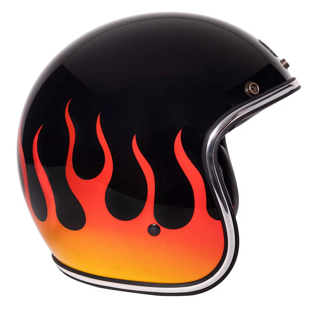 Urban Open Face Helmet Tracer Rising Fire