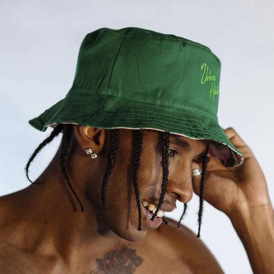 Urban Fast Lane Double Sided Green Bucket Hat
