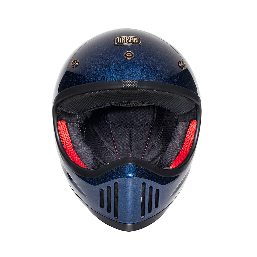 Urban Retro Off-Road Helmet Desperado Blue Flake