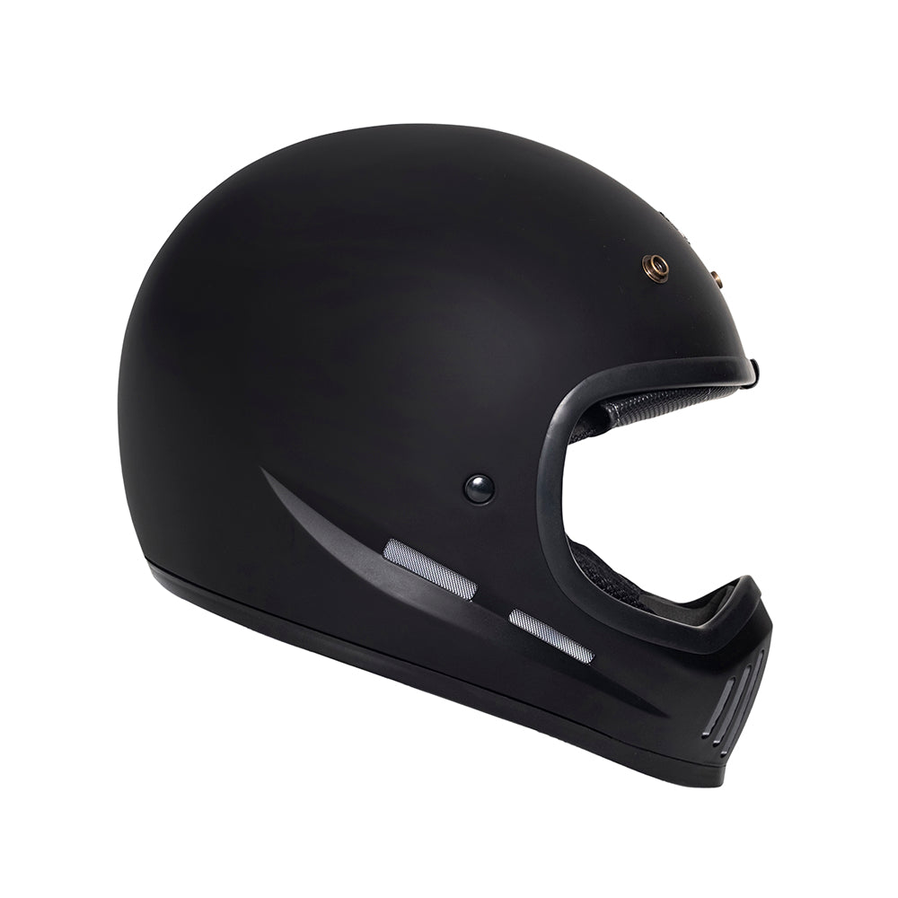 Urban Retro Off-Road Helmet Desperado Matte Black