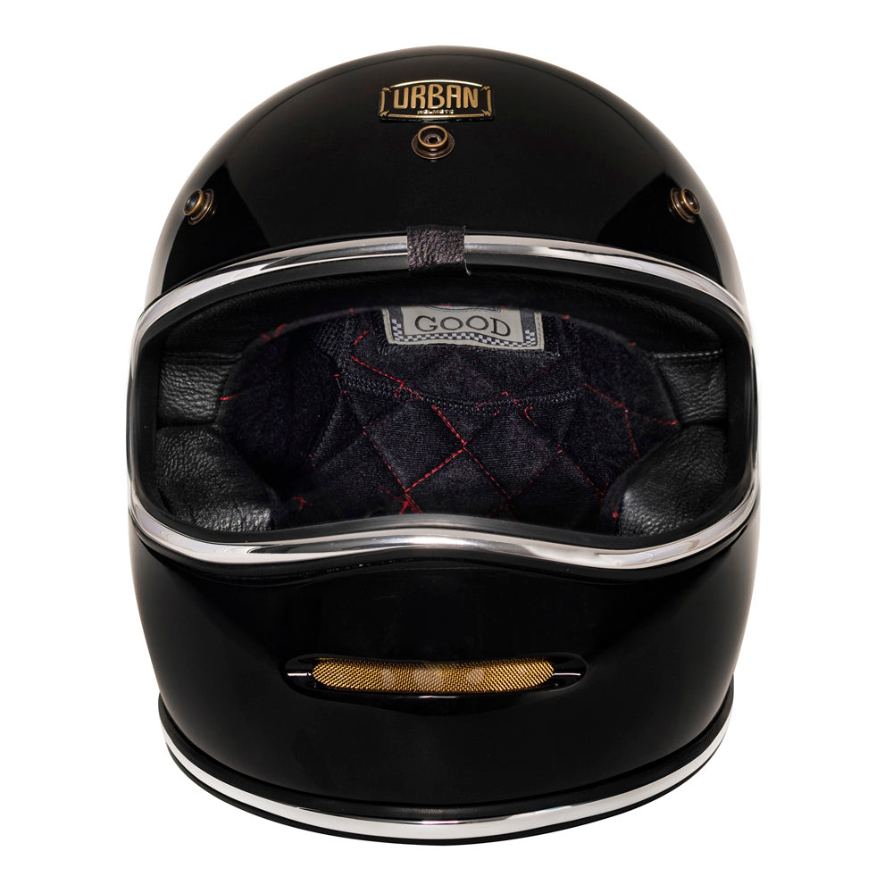 Urban Full Face Helmet BigBore Golden Stripes