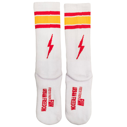Urban Red Stripes Socks