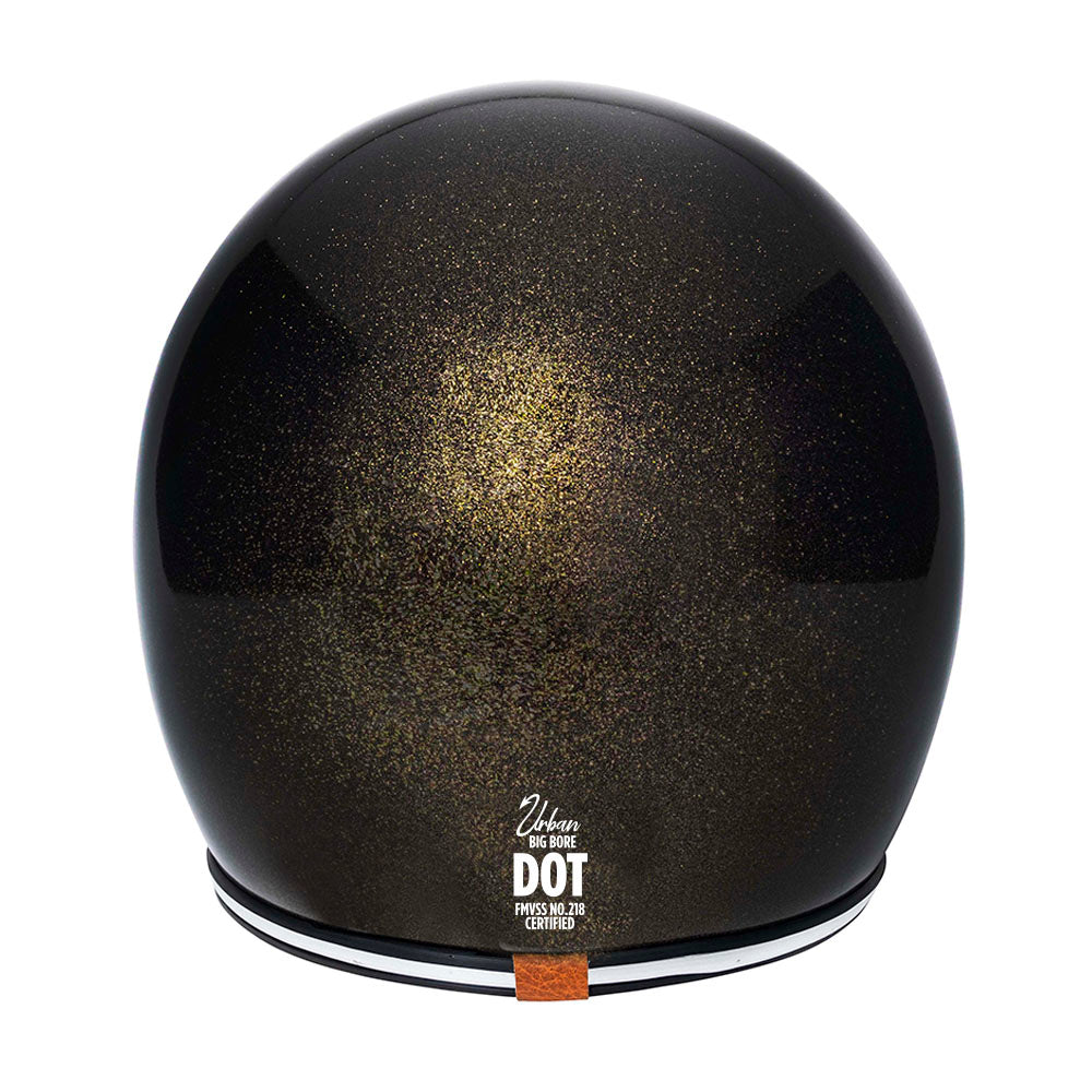 Urban Full Face Helmet BigBore S Dark Gold Flake