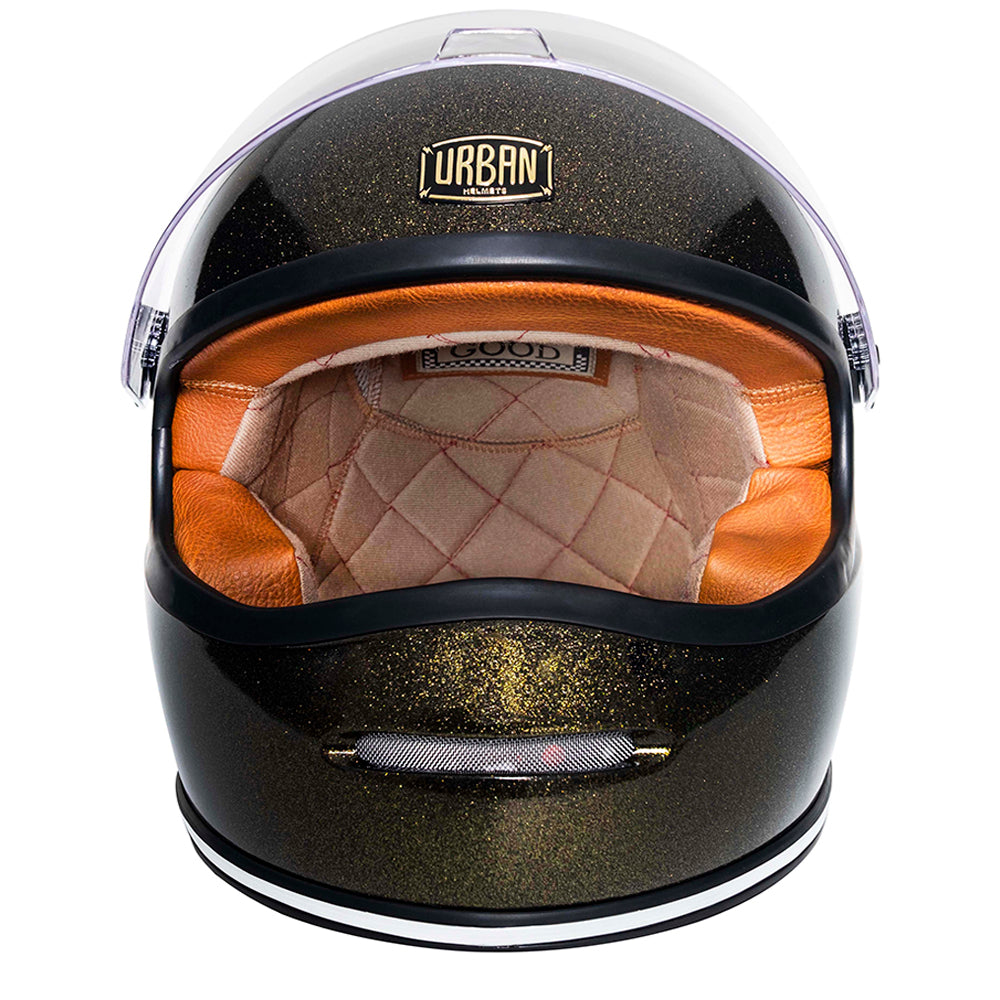 Urban Full Face Helmet BigBore S Dark Gold Flake