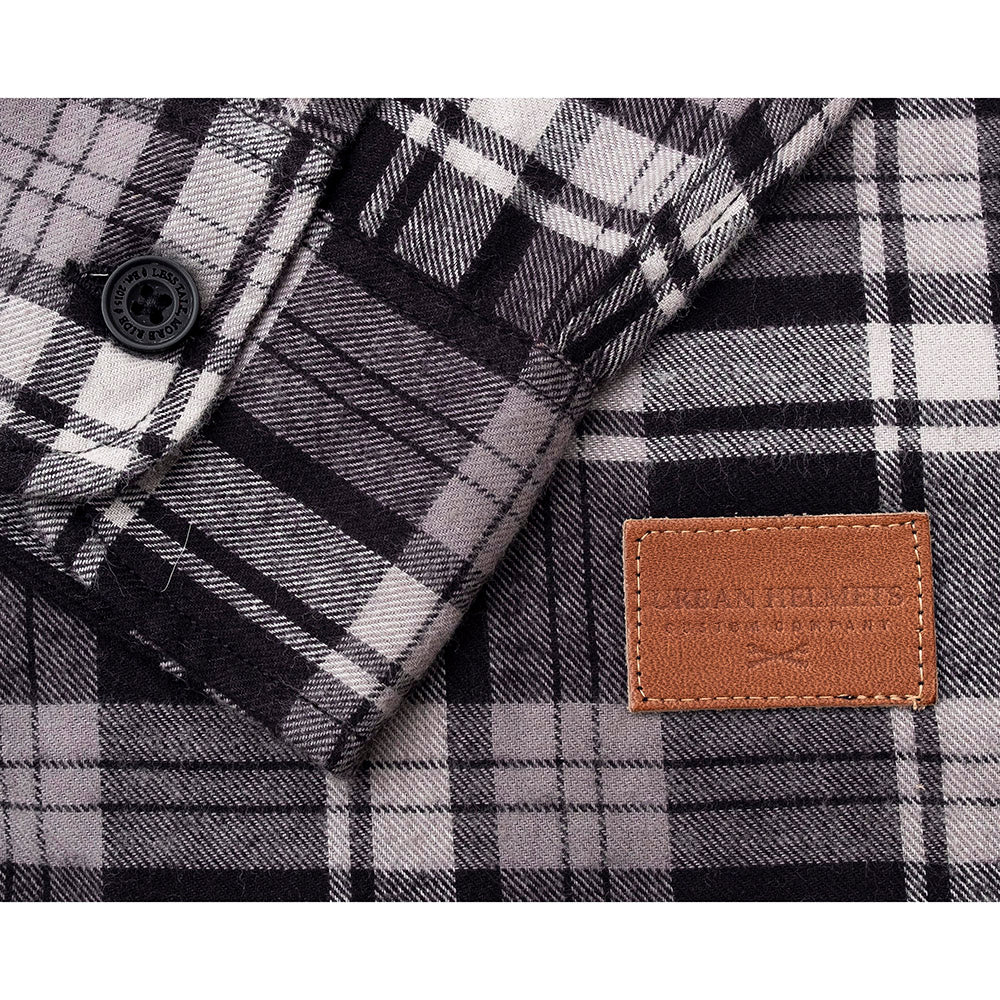 Urban Grey Soft Flannel Shirt