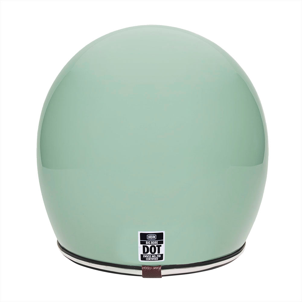 Urban Full Face Helmet BigBore Green Retro