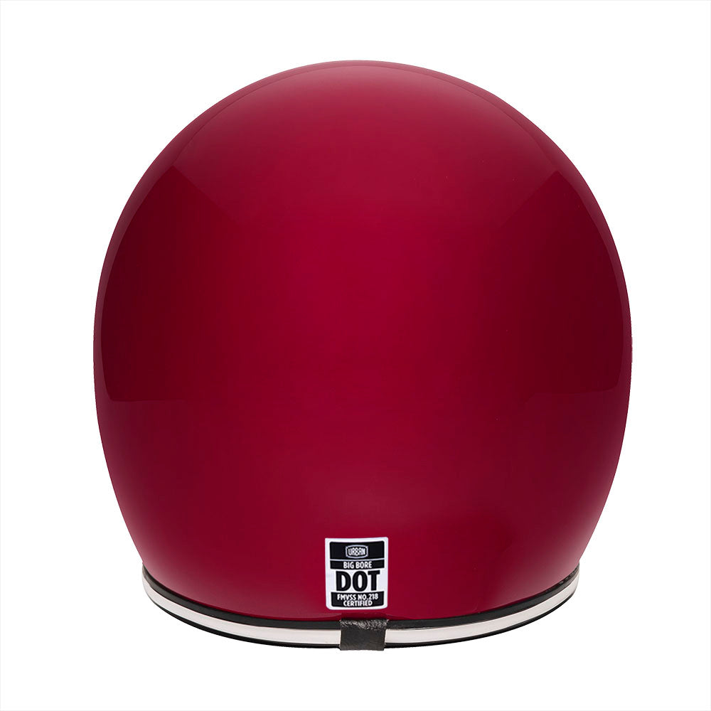 Urban Full Face Helmet BigBore Wine Retro