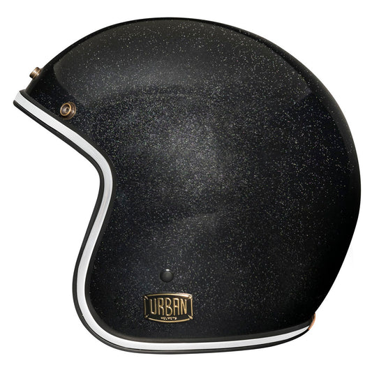 Urban Open Face Helmet Tracer Black Flake