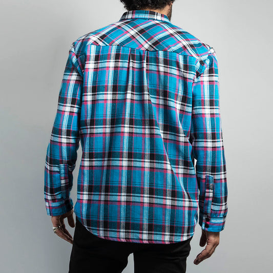 Urban Blue Flannel Shirt