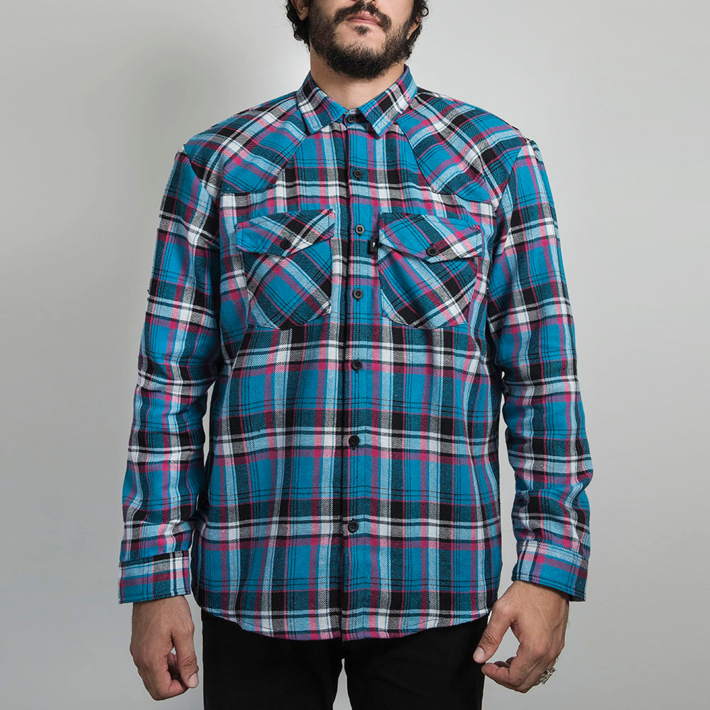 Urban Blue Flannel Shirt