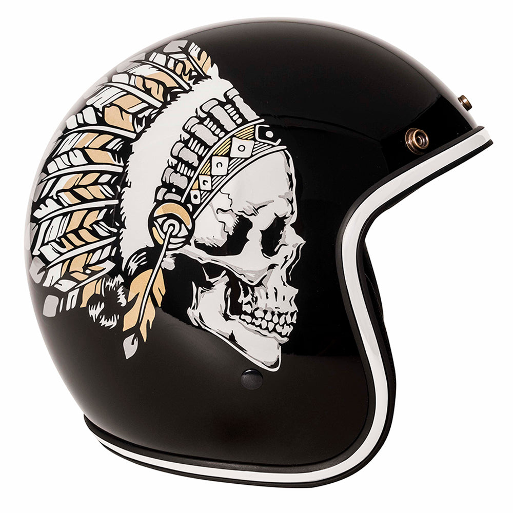Urban Open Face Helmet Tracer Indian