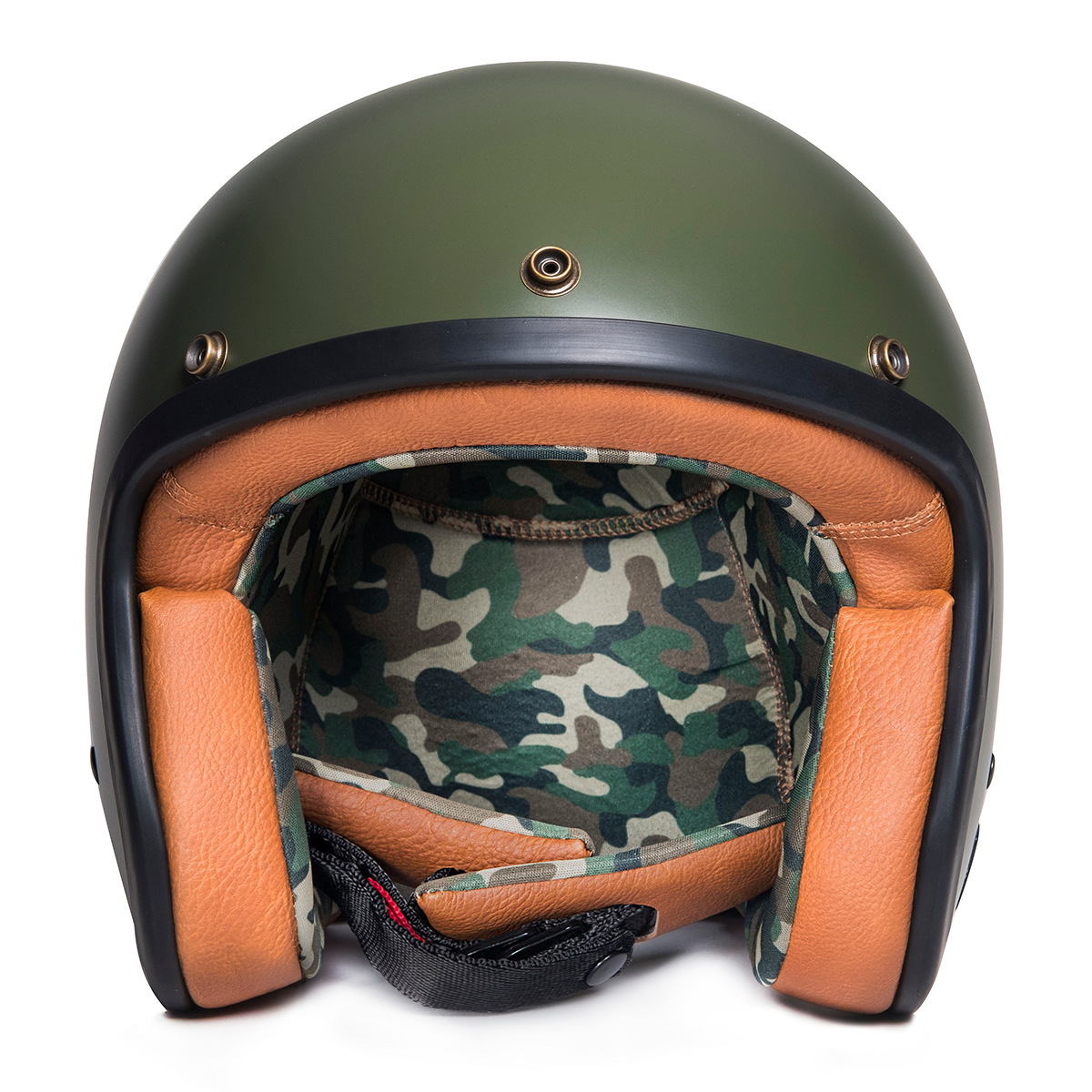 Urban Open Face Helmet Tracer Matte Army Green