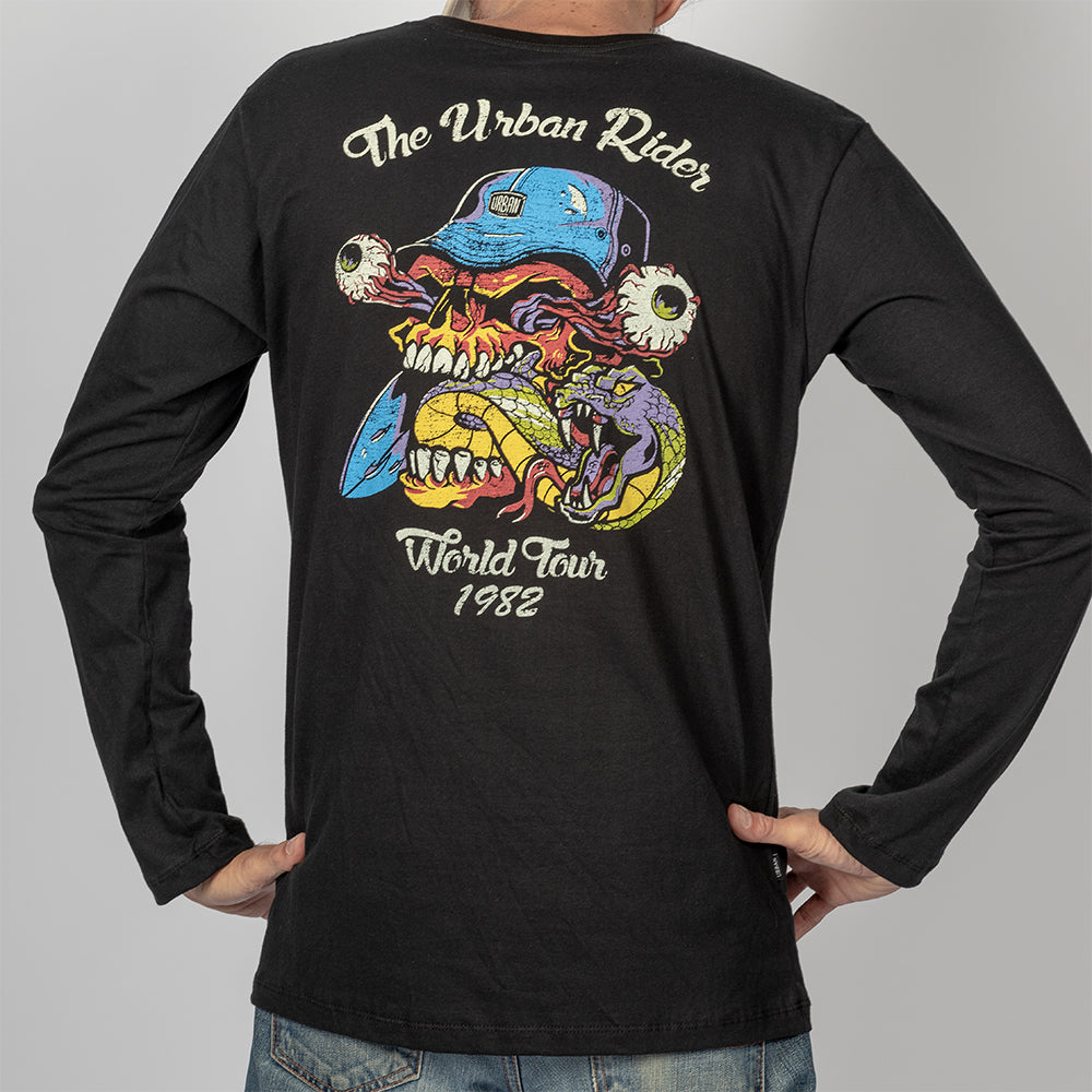 Urban Snake n' Skull Long Sleeve T-shirt