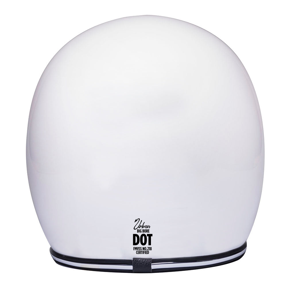 Urban Open Face Helmet Tracer White