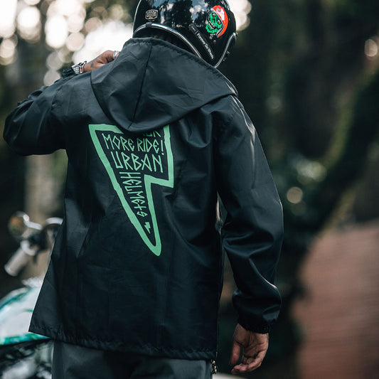 Urban Pocket Windbreaker Green